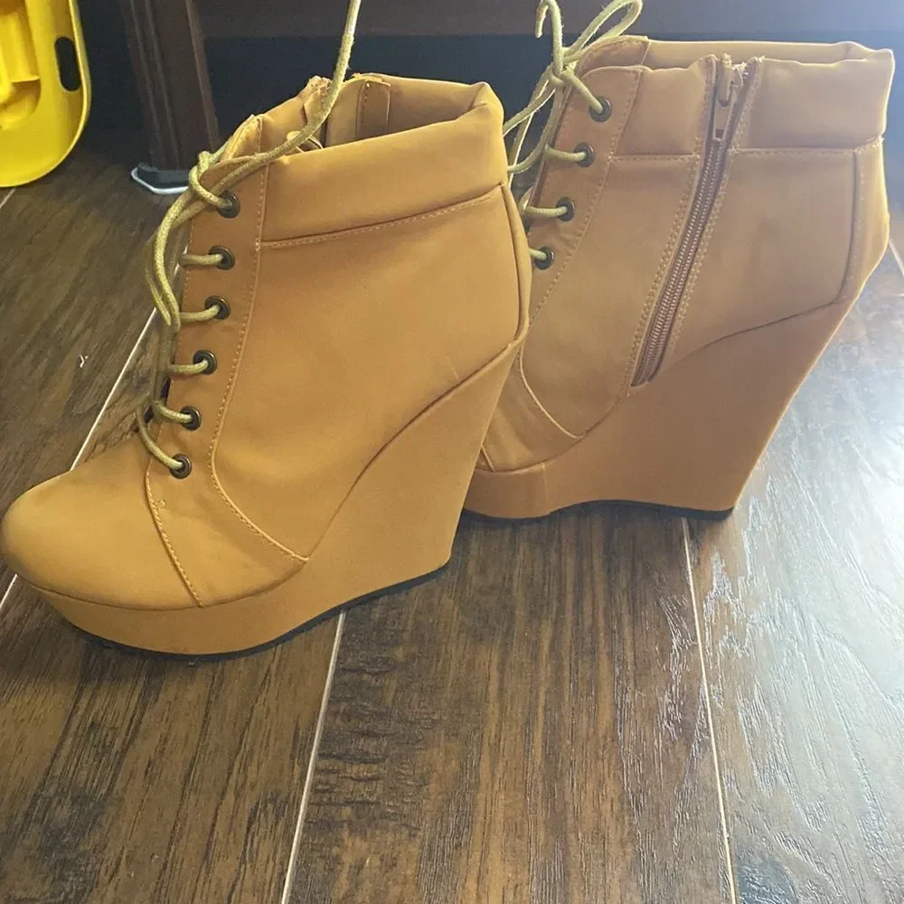 Women Bootie Wedges‎